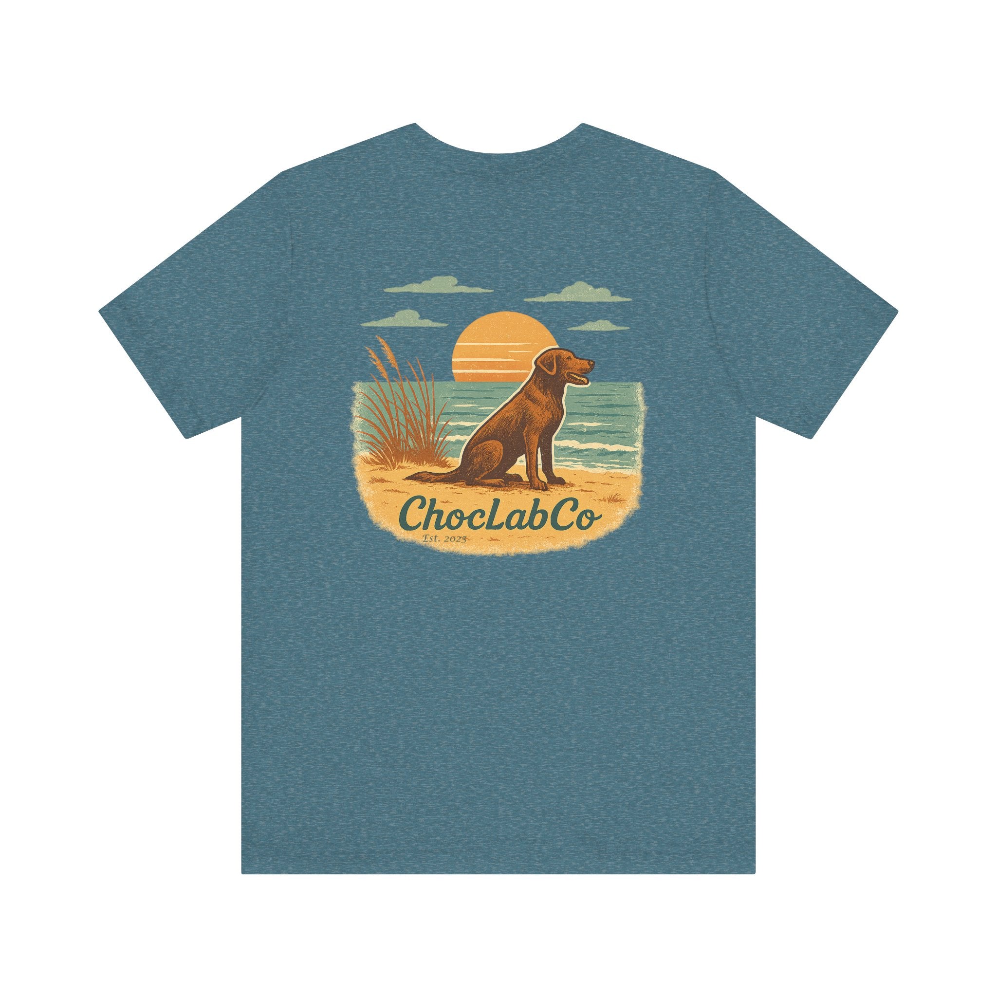 Coast Patrol Vivid Print, Cotton Tee (Bella+Canvas 3001)