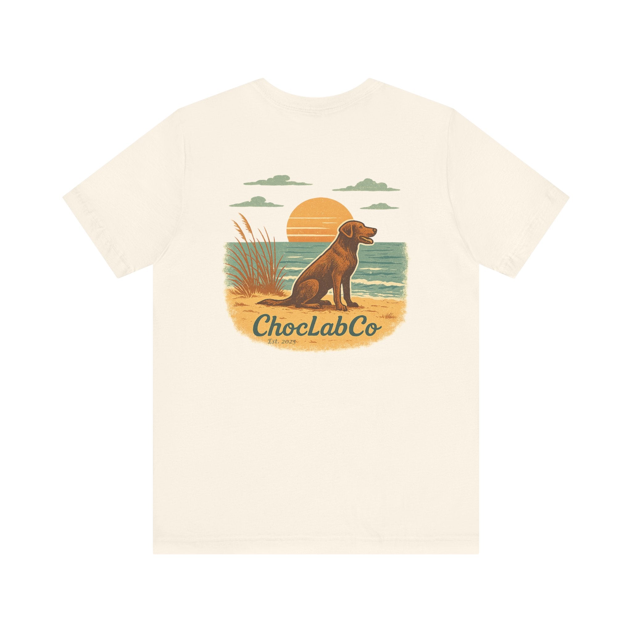 Coast Patrol Vivid Print, Cotton Tee (Bella+Canvas 3001)