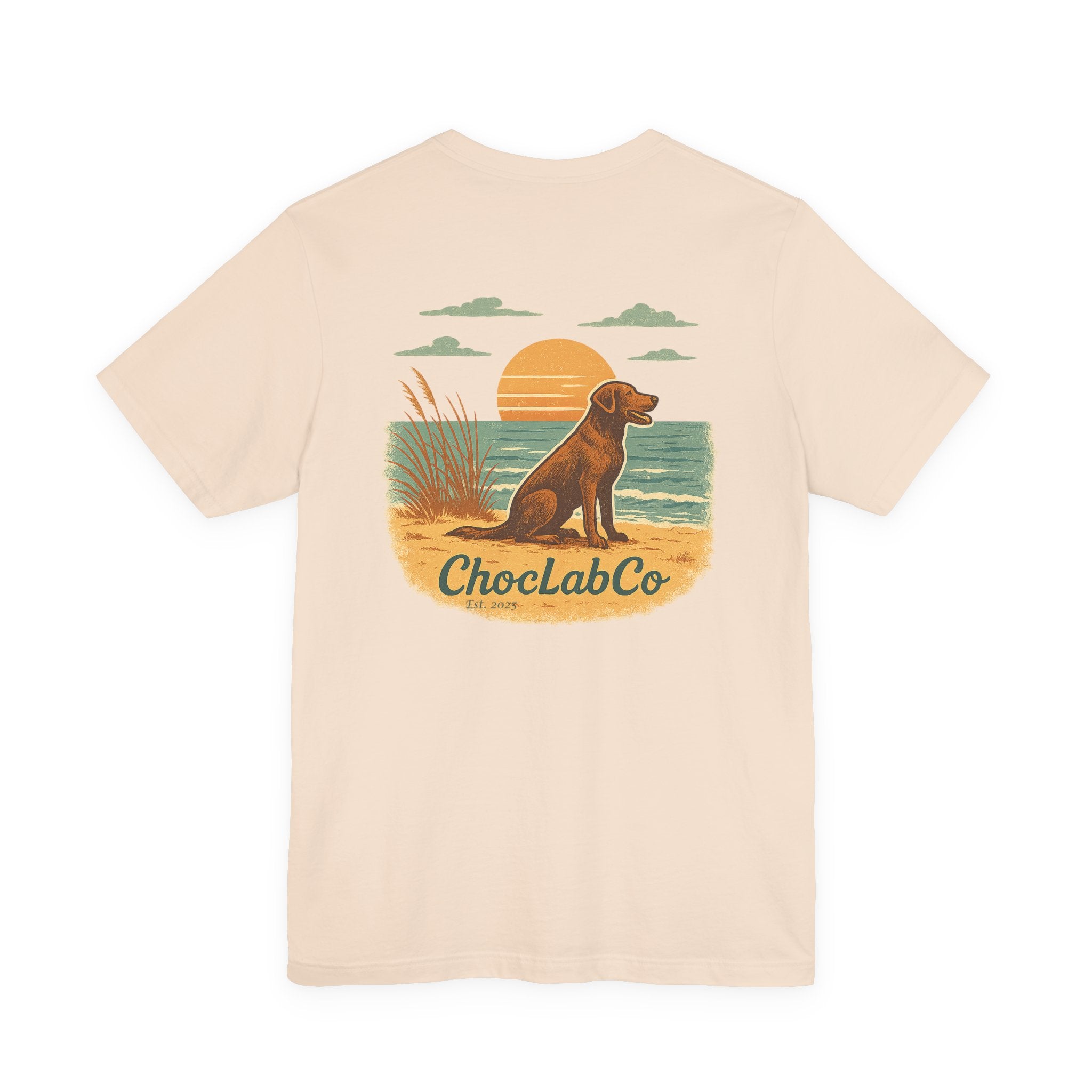 Coast Patrol Vivid Print, Cotton Tee (Bella+Canvas 3001)