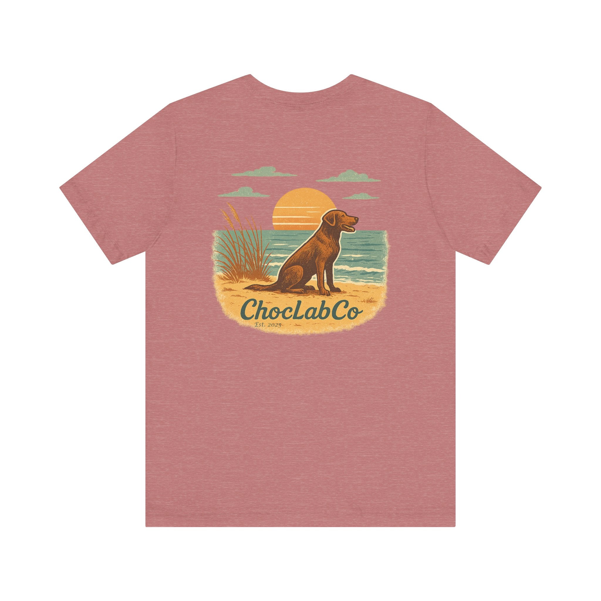 Coast Patrol Vivid Print, Cotton Tee (Bella+Canvas 3001)