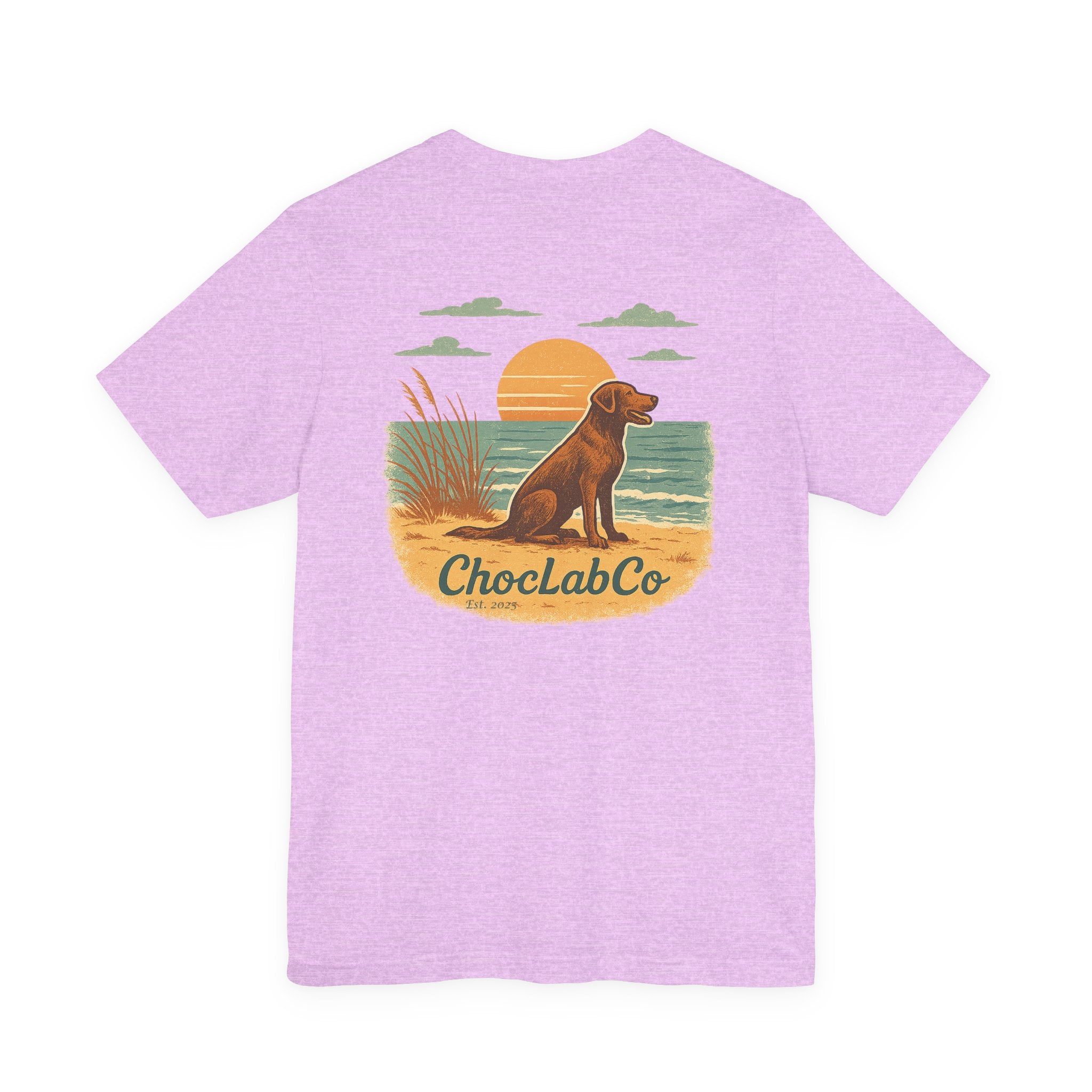 Coast Patrol Vivid Print, Cotton Tee (Bella+Canvas 3001)