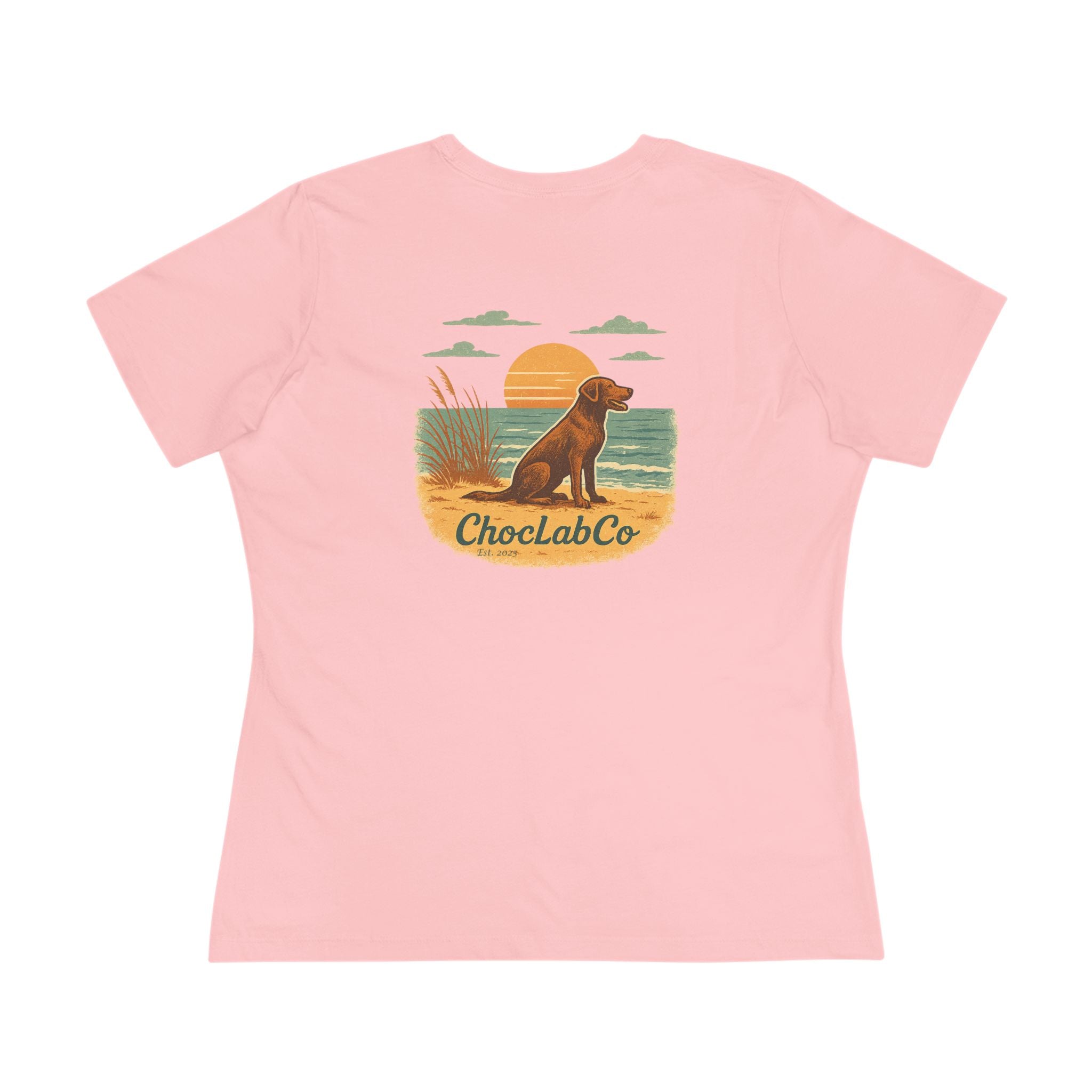 Coast Patrol Vivid Print, Women’s Relaxed Tee (Bella+Canvas 6400)