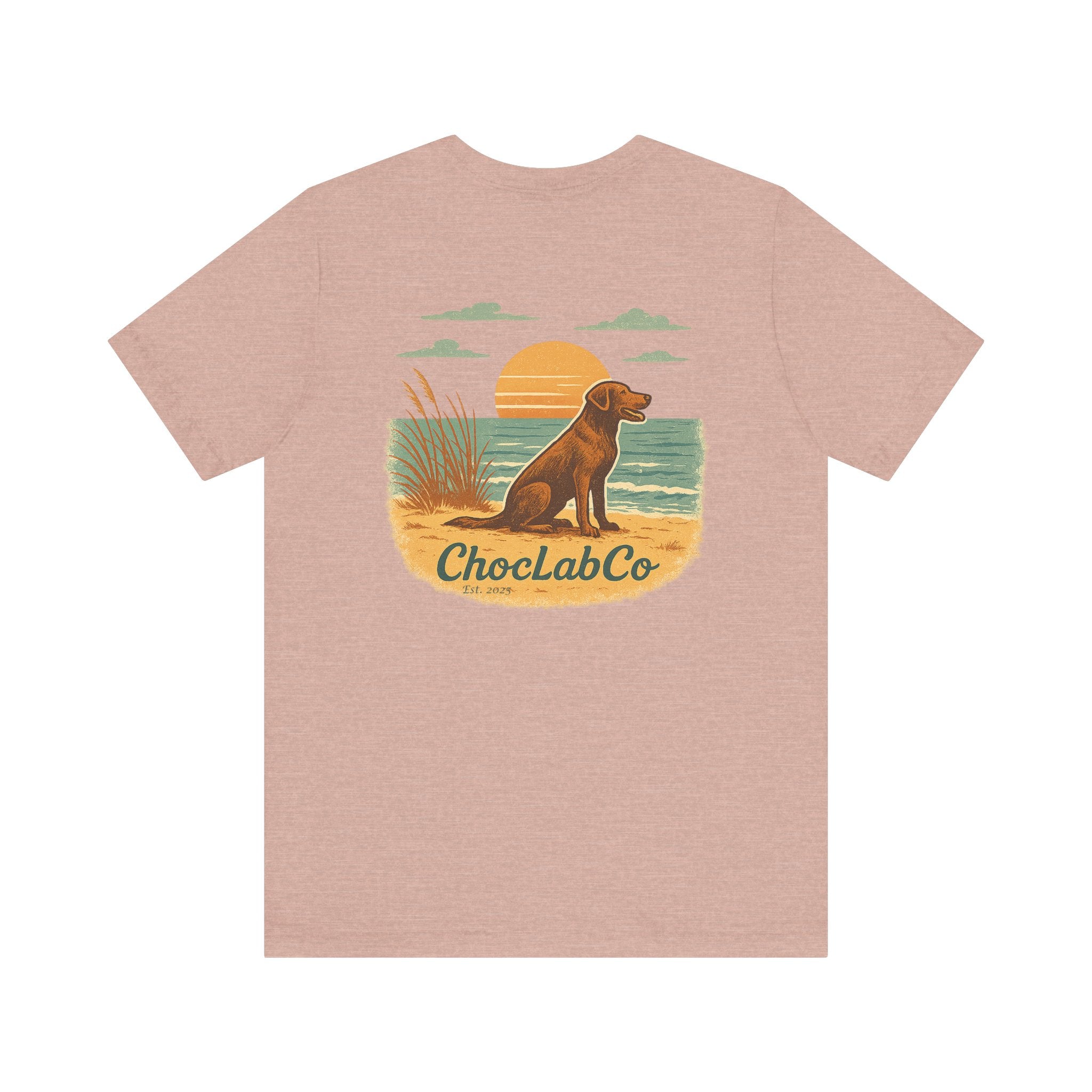 Coast Patrol Vivid Print, Cotton Tee (Bella+Canvas 3001)