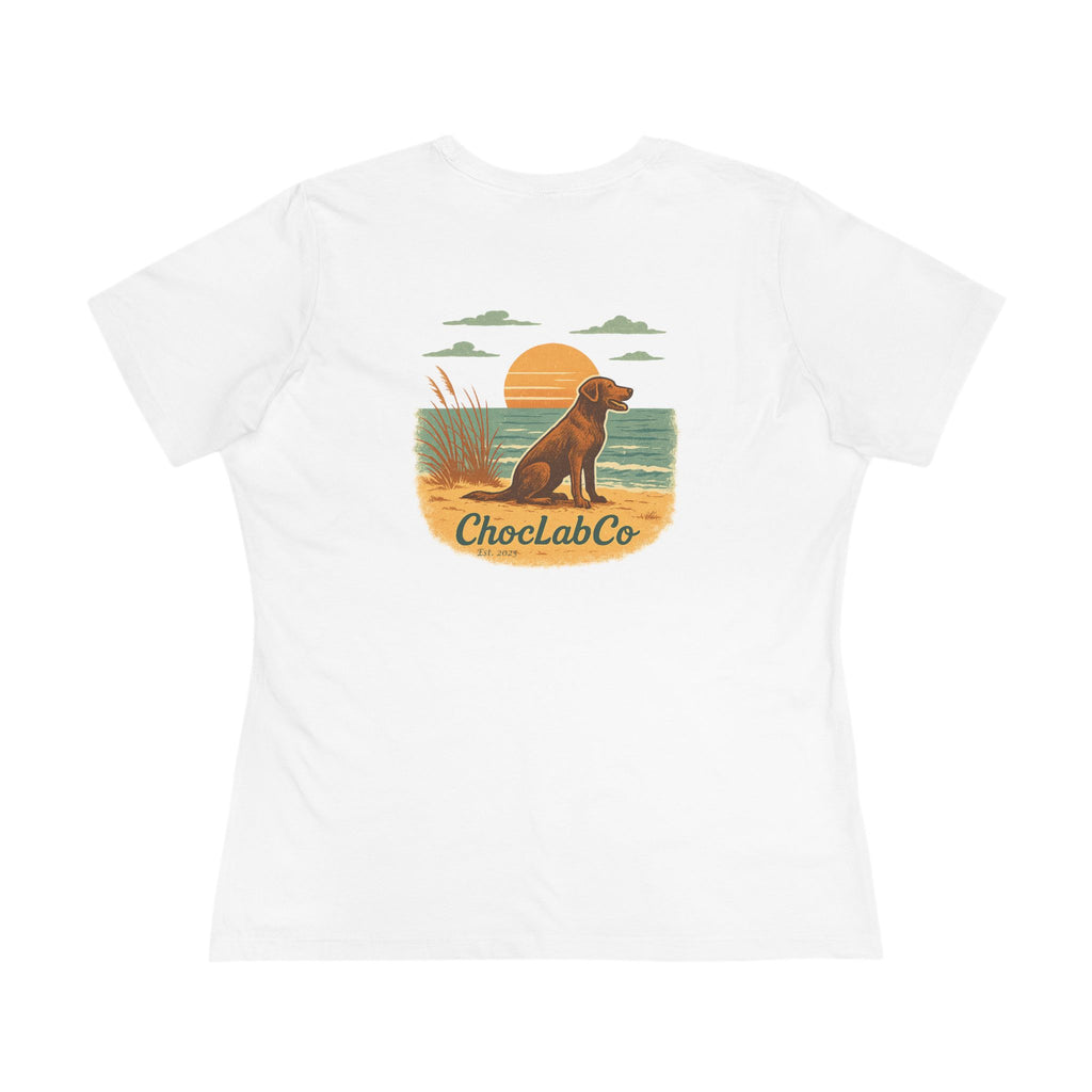 Coast Patrol Vivid Print, Women’s Relaxed Tee (Bella+Canvas 6400)