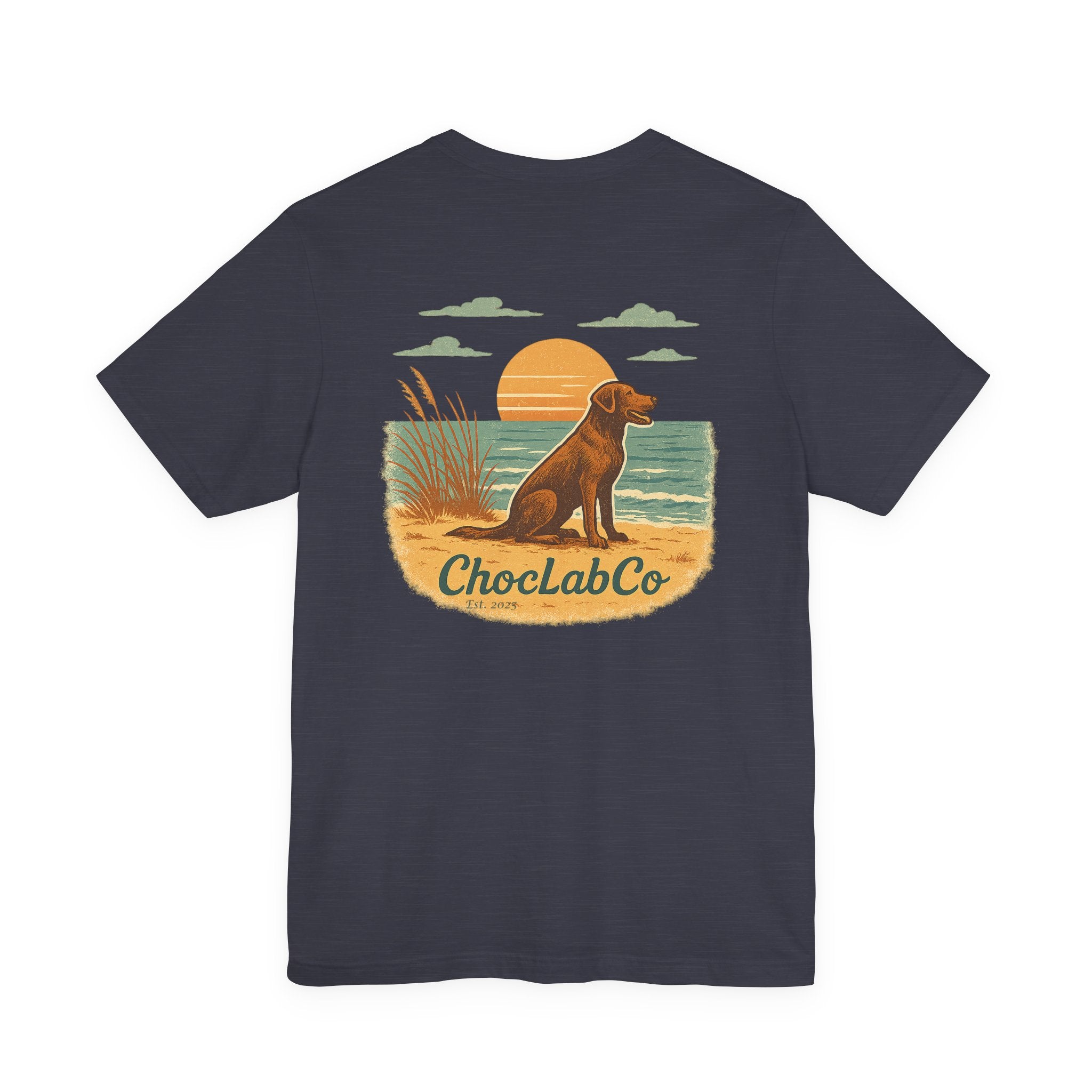 Coast Patrol Vivid Print, Cotton Tee (Bella+Canvas 3001)