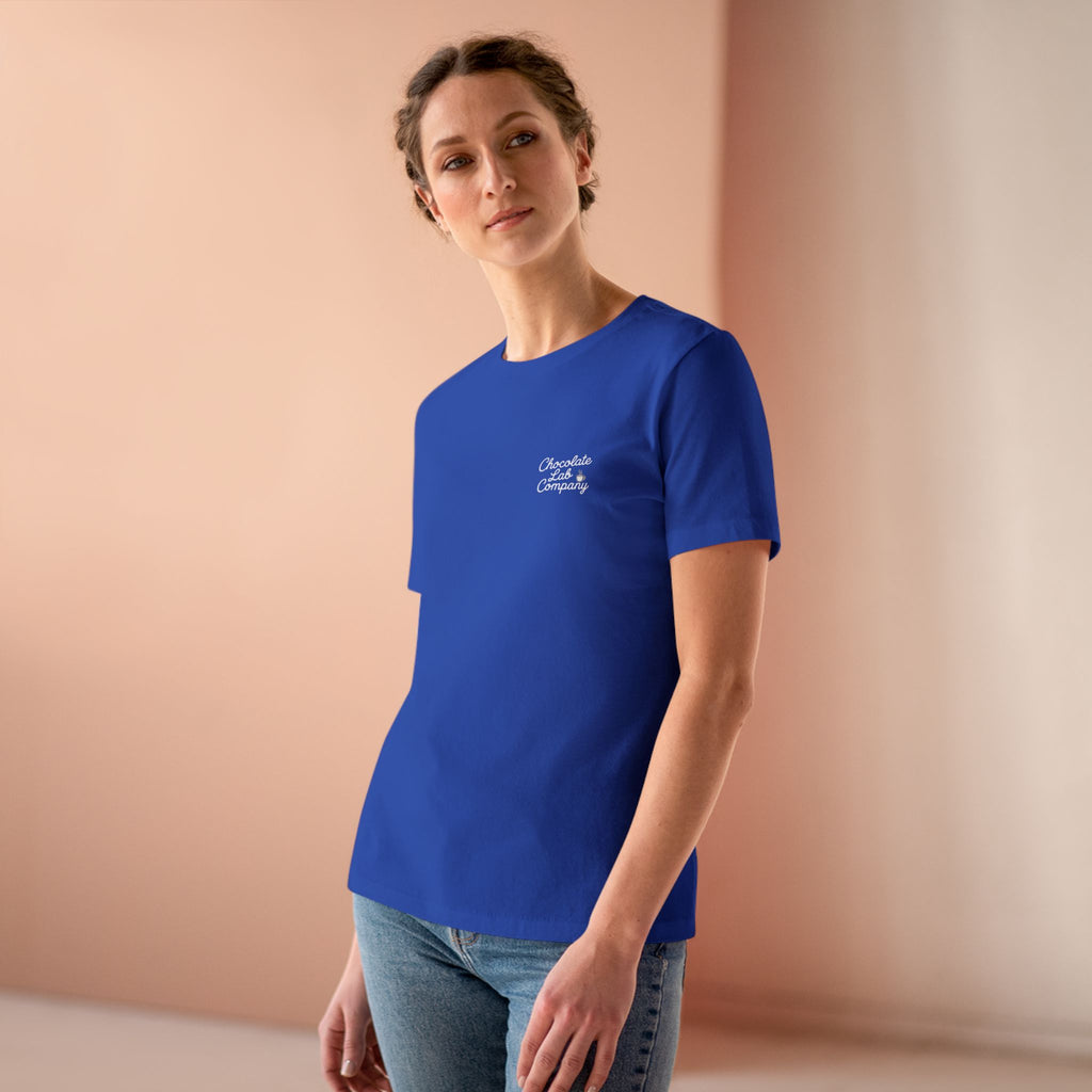 Porch Coffee Club — Women’s Relaxed Tee (Micro Chest)